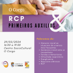 CURSO DE PRIMEIROS AUXILIOS E RCP.